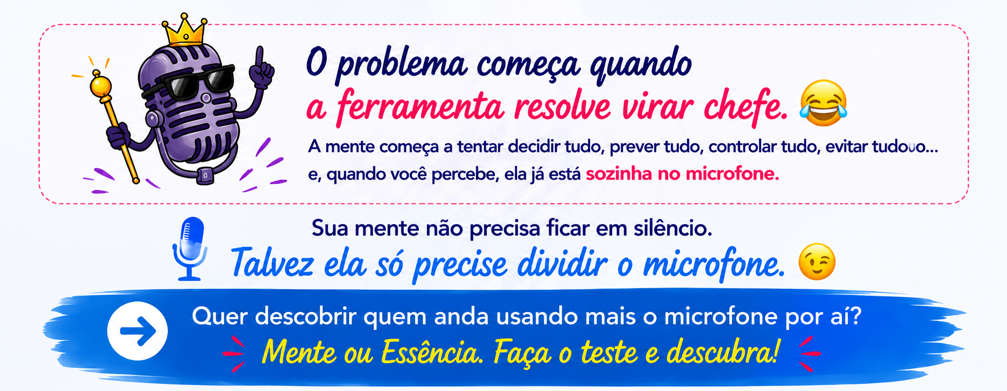 Trecho ilustrado original: ORGANIZAÇÃO MENTAL
